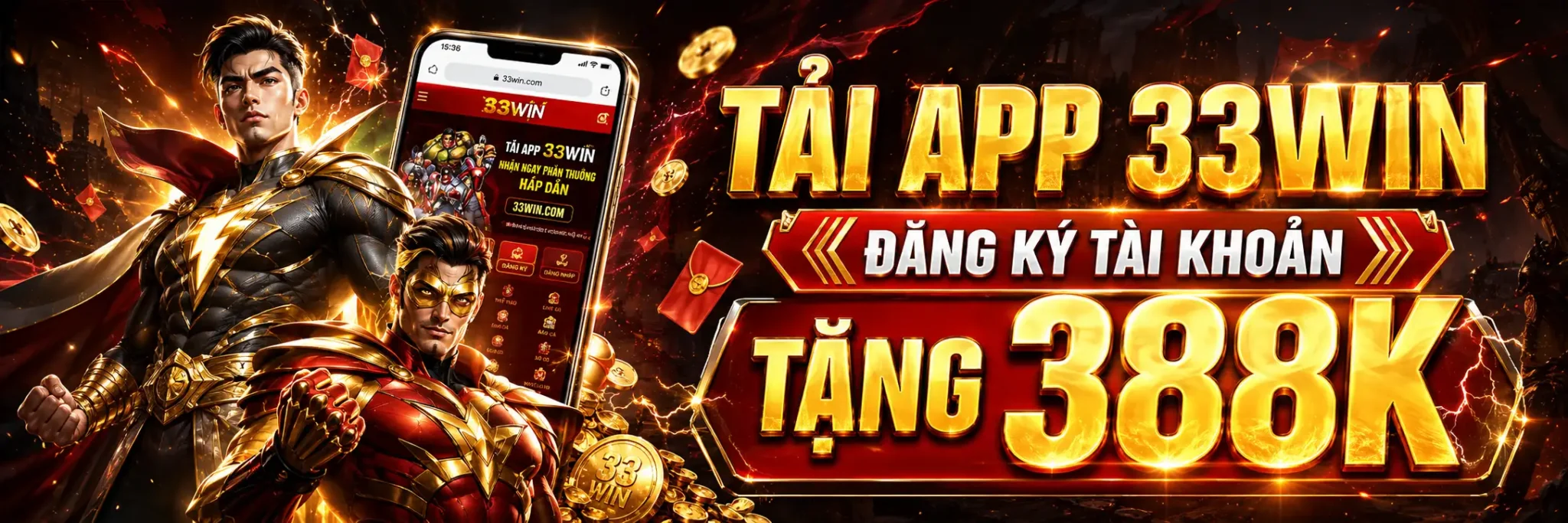 Banner tân thủ 33win