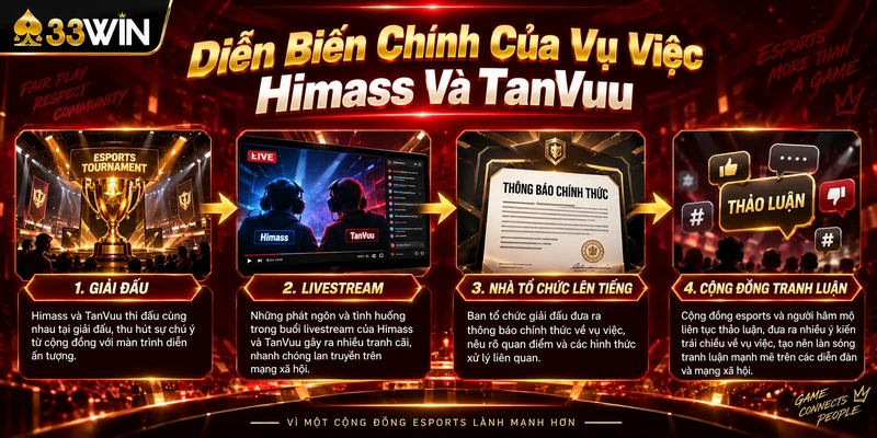 Diễn biến chính của vụ việc Himass và TanVuu